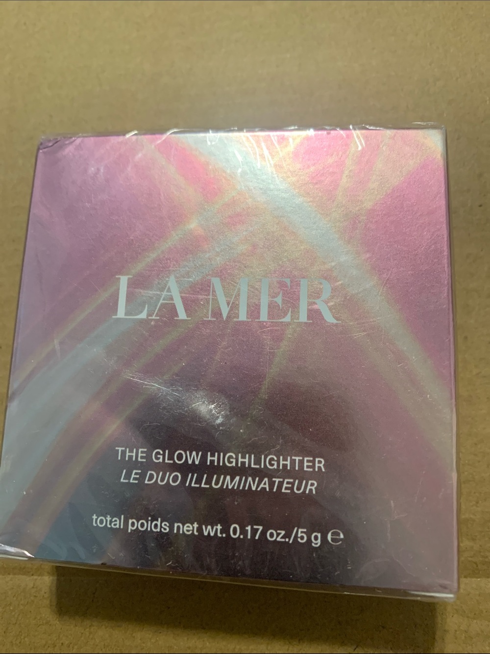 La Mer Glow Highlighter Duo - Iridescent Pink —New In Box Sealed